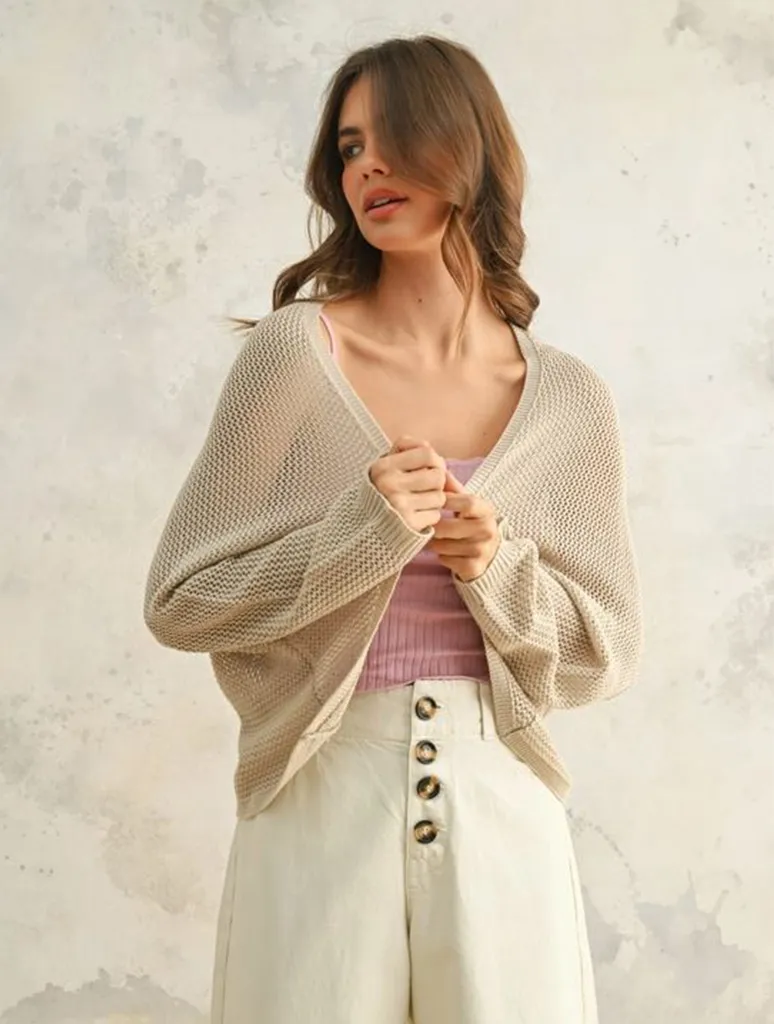 Light Weight Knitted Cardigan