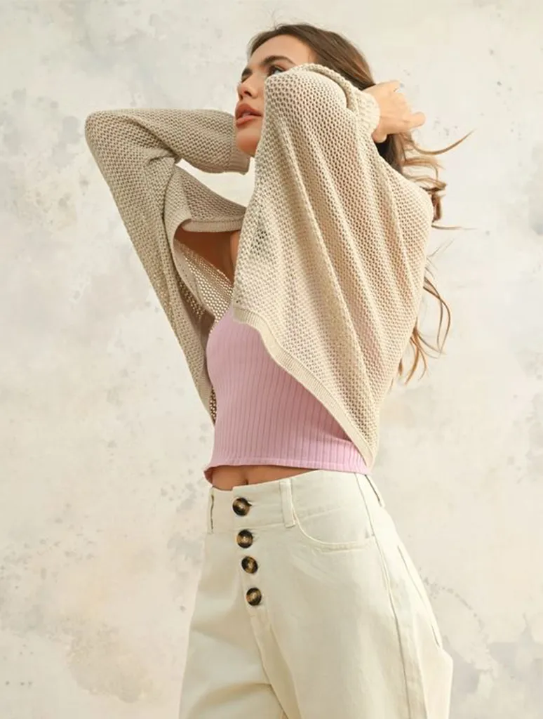 Light Weight Knitted Cardigan