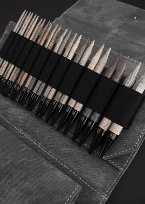 Lykke Knitting Needle Set. 5”, DRIFTWOOD