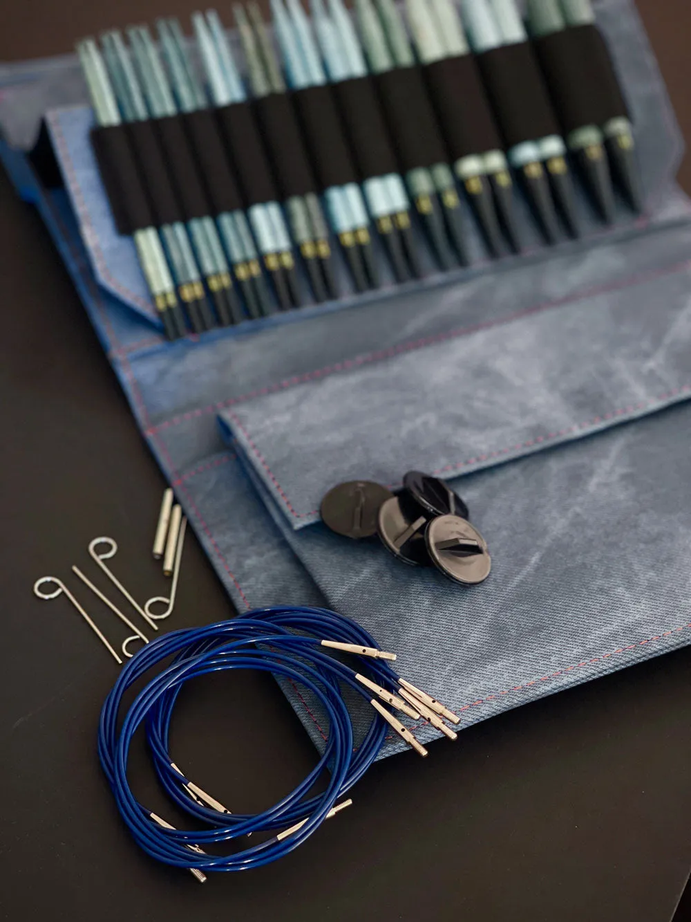 Lykke Knitting Needle Set. 5”, DRIFTWOOD