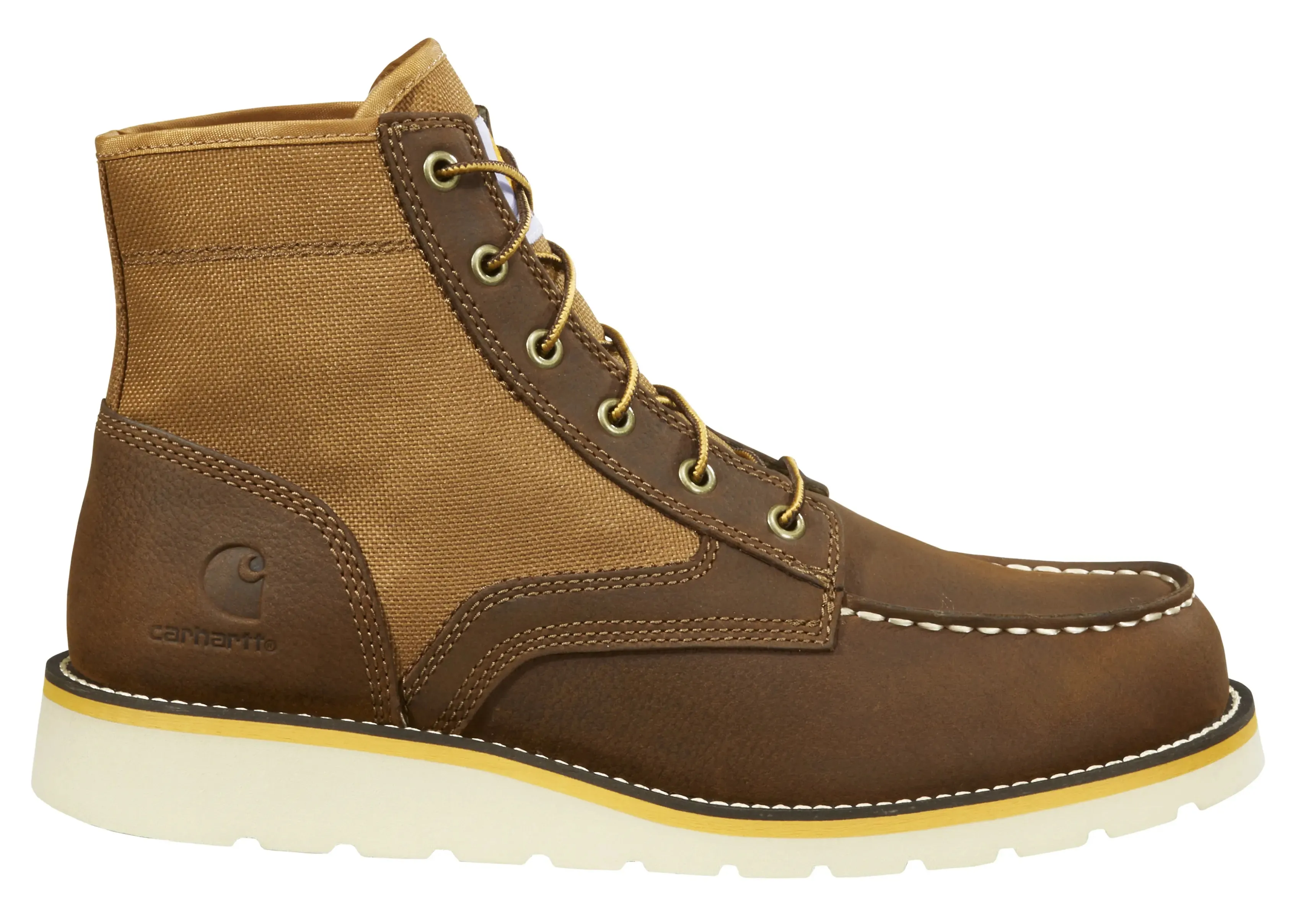 Men's Carhartt Moc Toe 6" Wedge Boot  Rugged Durability & All-Day Comfort
