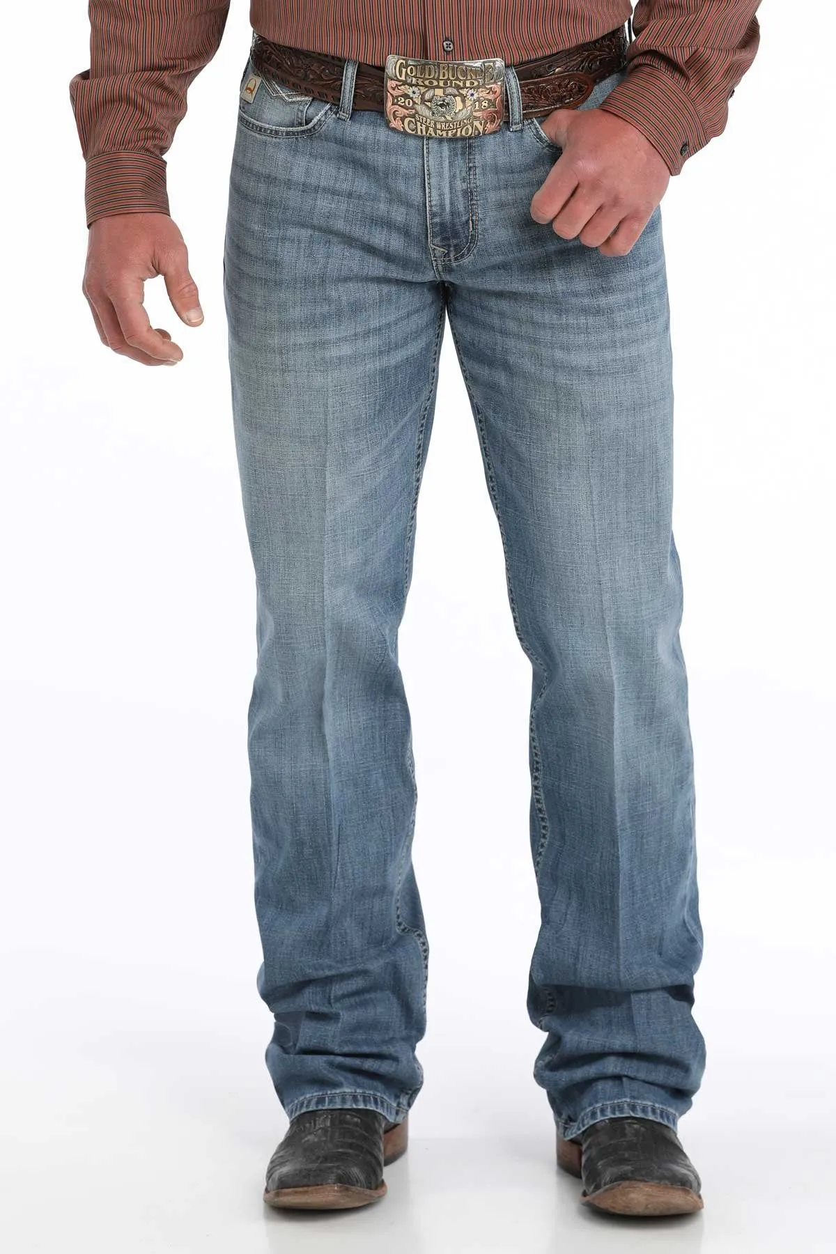 Men's Cinch Grant Medium Wash Bootcut Jean