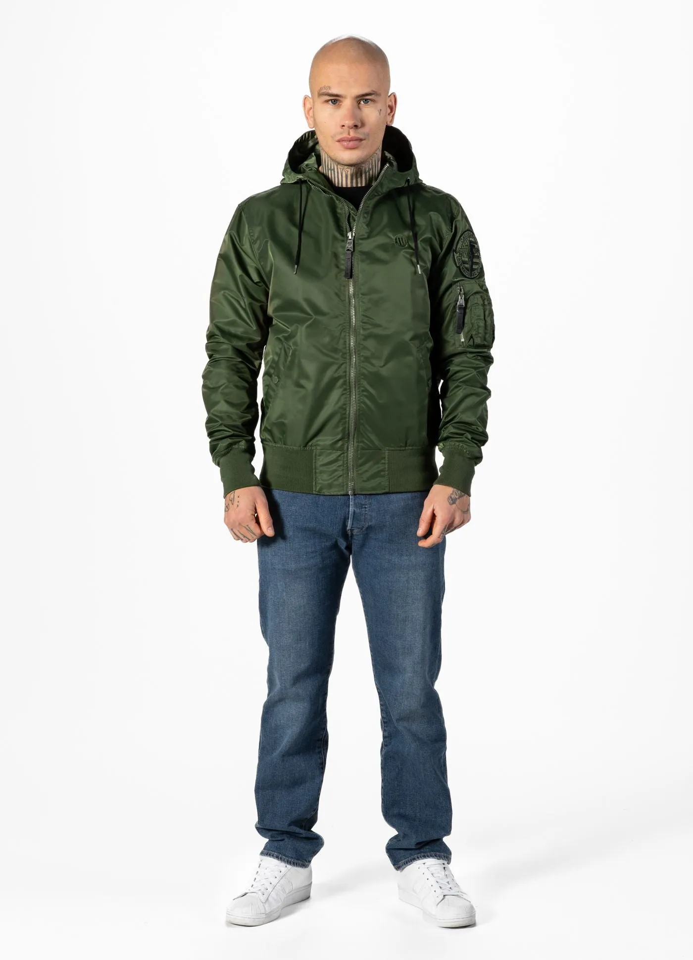 Men's hooded jacket Starwood II - Olive