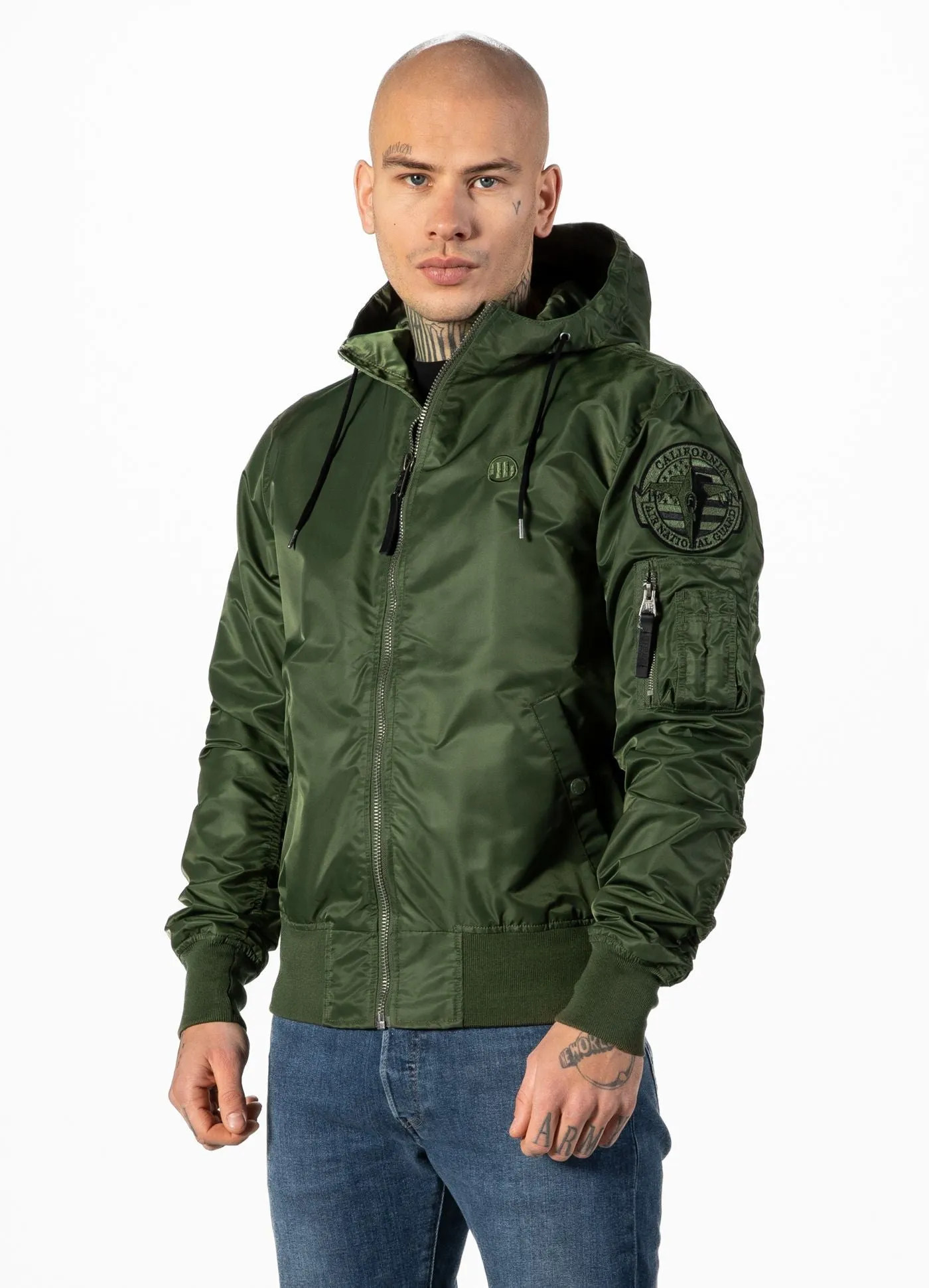 Men's hooded jacket Starwood II - Olive