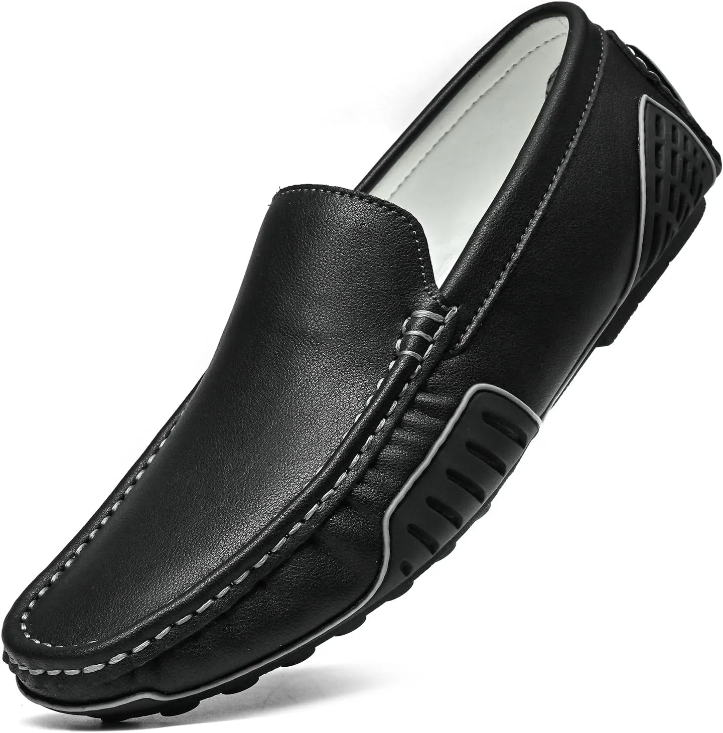 Men's Loafers Casual Shoes Slip On Driving Loafers Penny Loafers with Rubber Sole Soft Light-Weight Flats Boat Free Shoes