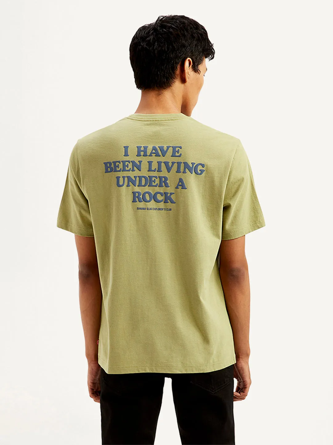Men's Solid Crew Neck T-Shirt