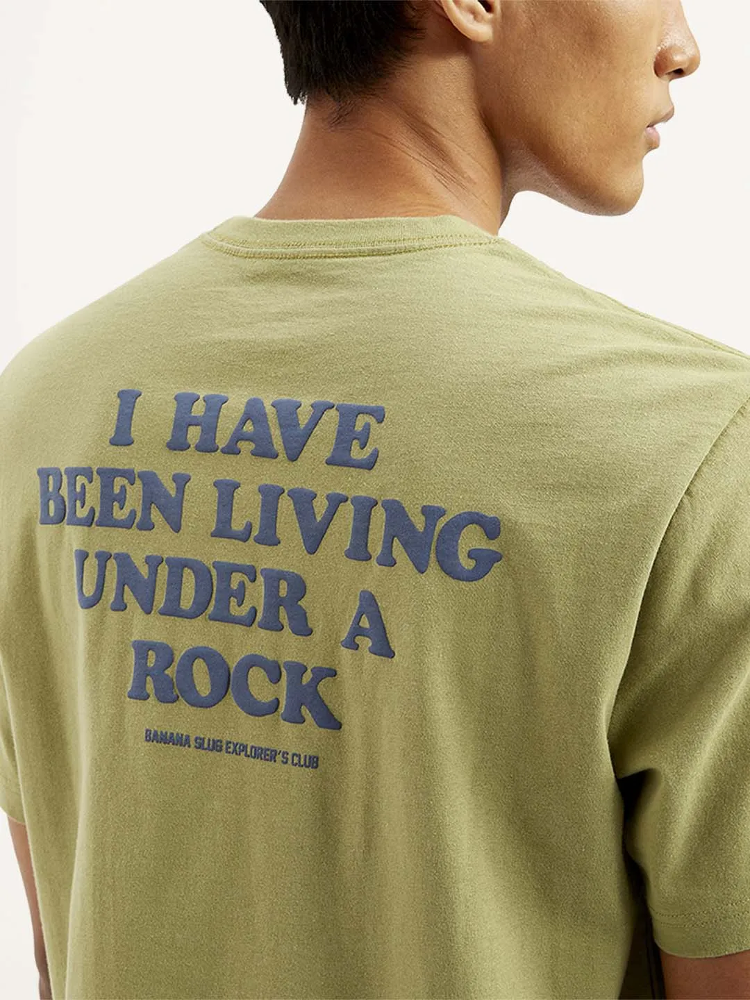 Men's Solid Crew Neck T-Shirt