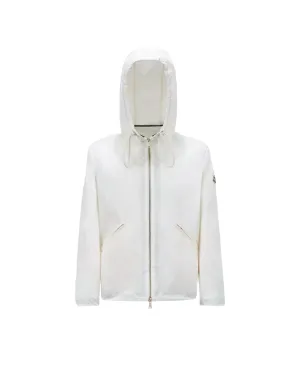 MONCLER CASSIOPEA HOODED JACKET ECRU