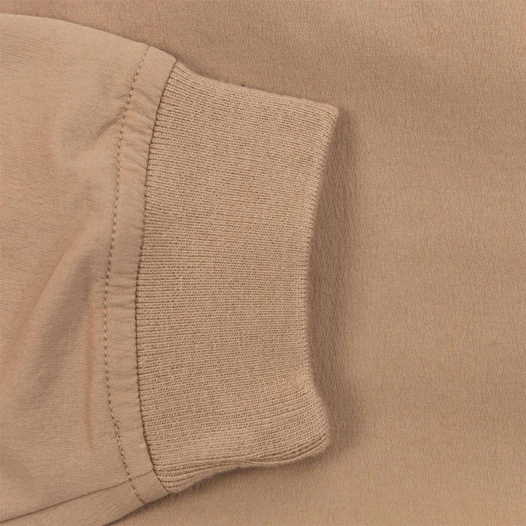 Niall Nylon Popover Jacket Tan - AW24