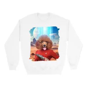OH HOORAY - BEAMING DOWN - Custom Pet Portrait Epic Sweatshirt