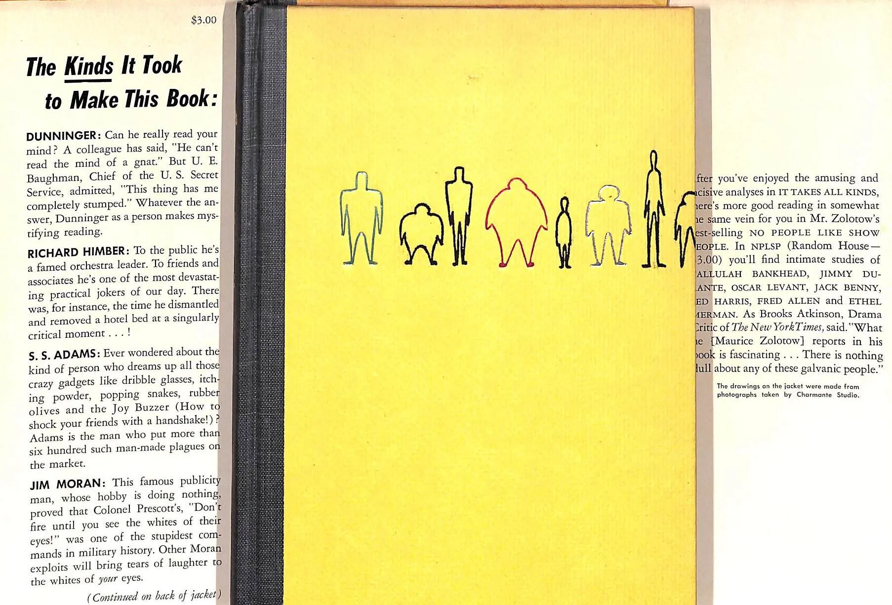 "It Takes All Kinds" 1952 ZOLOTOW, Maurice