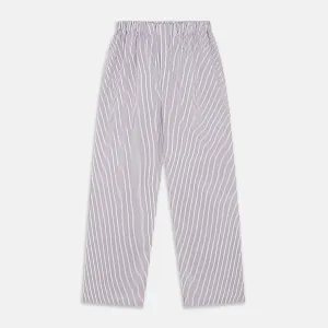 Red and Blue Stripe Cotton Hastings Pyjama Trousers