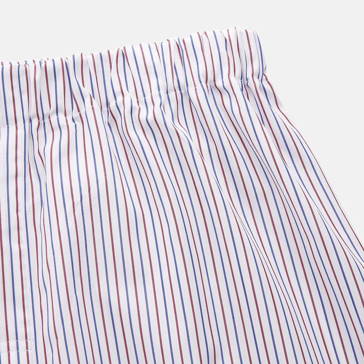 Red and Blue Stripe Cotton Hastings Pyjama Trousers