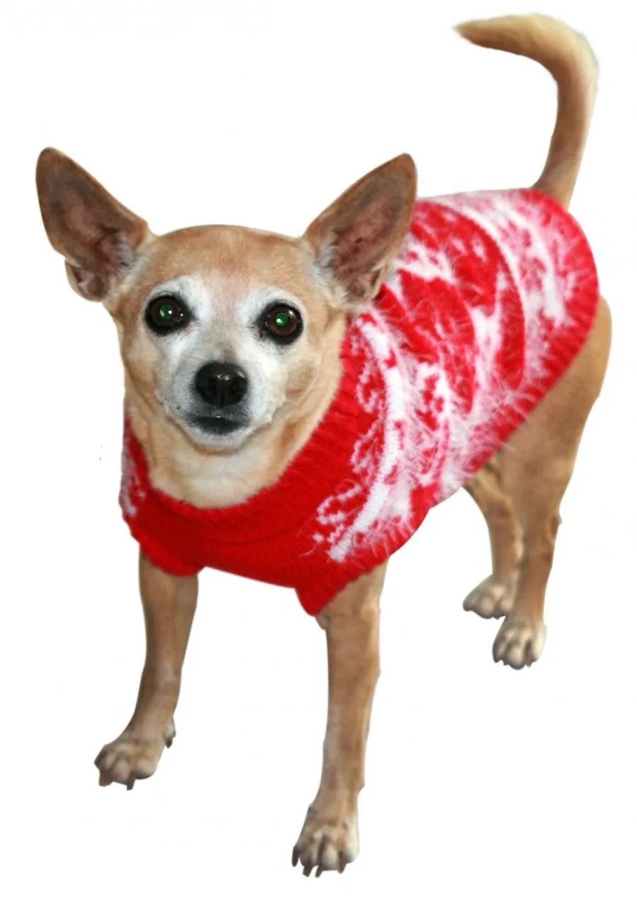 REINDEER FEATHER-SOFT DOG SWEATER