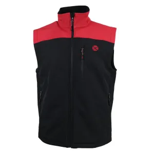 Softshell Vest - Black/Red
