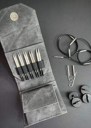 STARTER SET:  Lykke 3.5" Knitting Needle Set, DRIFTWOOD