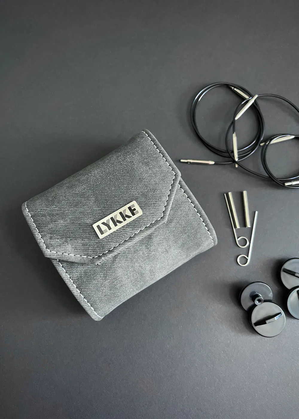 STARTER SET:  Lykke 3.5" Knitting Needle Set, DRIFTWOOD