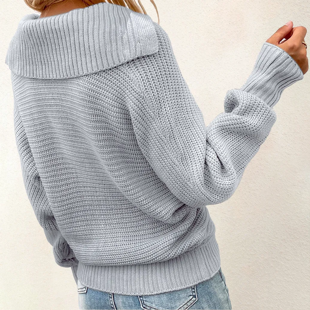 Strida Cozy Rib-Knit Sweater