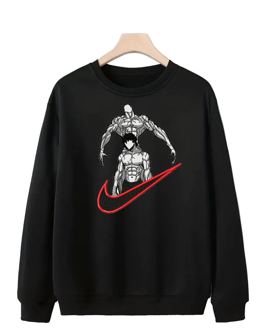 Sweatshirt Gym Baki 2 Black