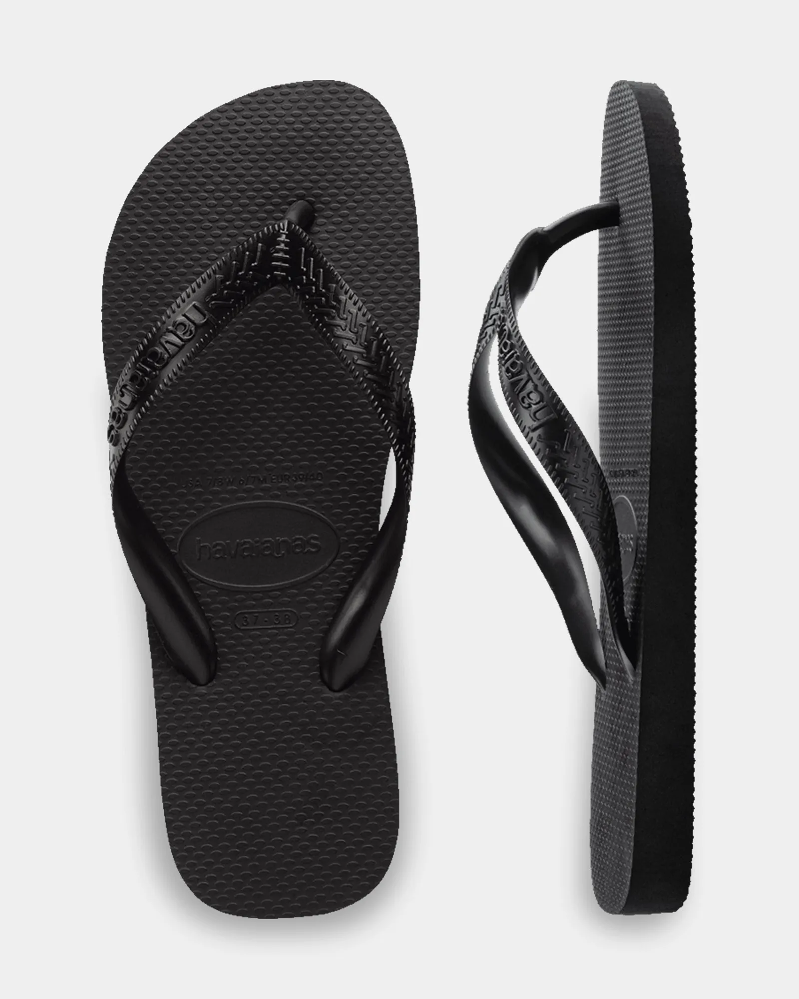 Top Black Thongs