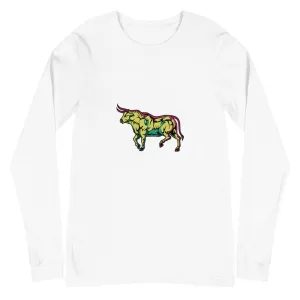 White Taurus Versatile Long Sleeve Tee