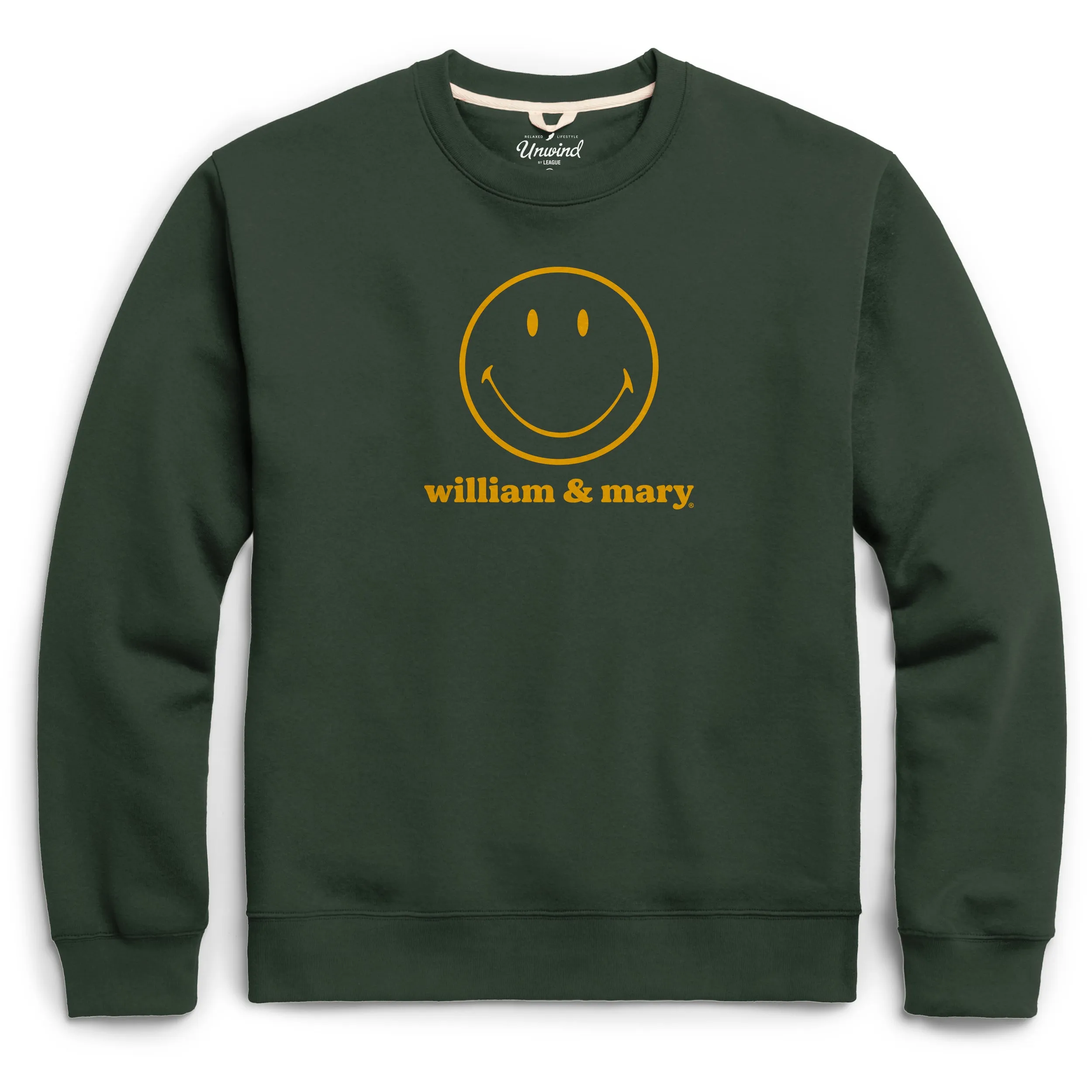 William & Mary Smiley Face Sweatshirt