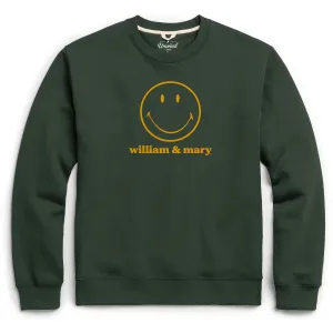 William & Mary Smiley Face Sweatshirt