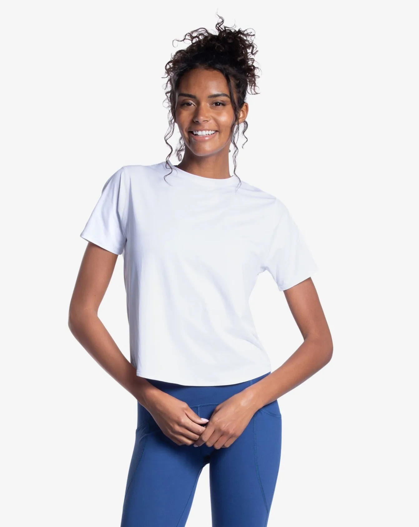 WOMEN'S RELAXED SHORT SLEEVE CREW (1101)