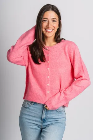 Z Supply Medina cardigan disco pink