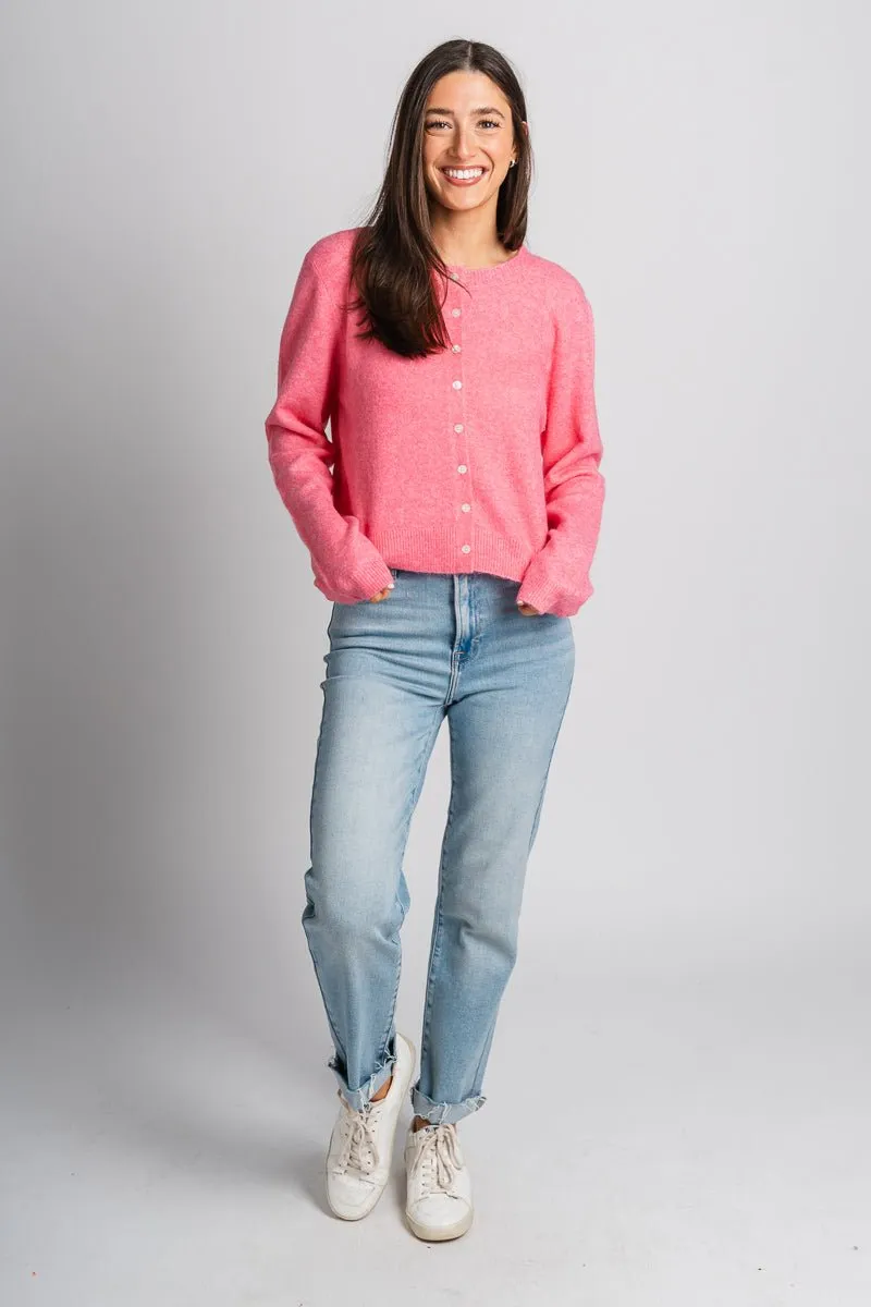 Z Supply Medina cardigan disco pink
