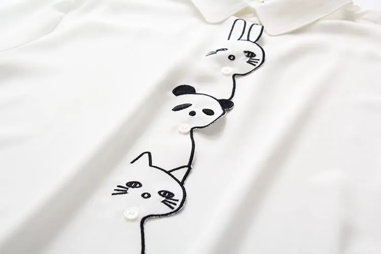 'Zoe' Classic White Shirt
