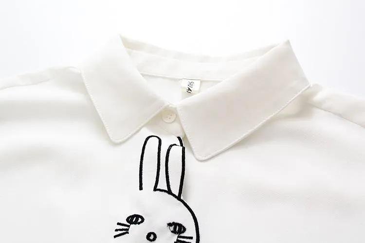 'Zoe' Classic White Shirt