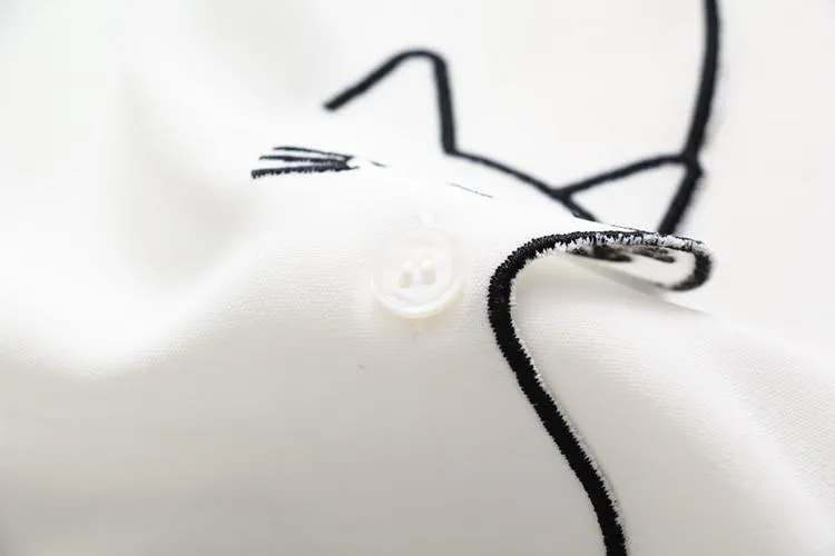 'Zoe' Classic White Shirt